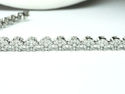 14k white gold 4.76 ct diamond tennis bracelet 7 1