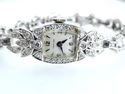 ANTIQUE PLATINUM 2CT DIAMOND DECO HAMILTON WATCH 1