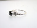 GORGEOUS 1.97 CT BLACK DIAMOND ENGAGEMENT RING 14K