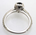 STUNNING 1.96 CT BLACK DIAMOND ENGAGEMENT RING 14K