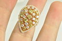 $29000 4.13 CT NATURAL FANCY PINK & YELLOW DIAMOND