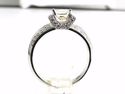 1.02CT PRINCESS CUT Diamond Solitaire Ring K SI1 1