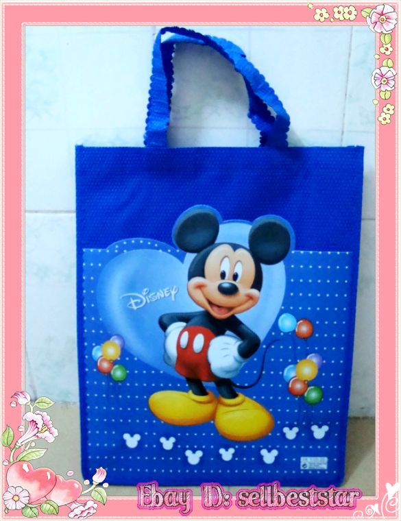 mickey mouse reusable shopping bag