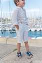 Boys linen suit summer formal wear kids linen outf