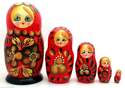 Red Russian Babushka Doll (made by Iancutzu)