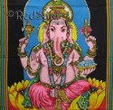 Hindu Elephant God Ganesh Ganesha India Wall Hangi
