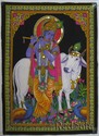 Hindu Deity God KRISHNA India Tapestry Wall Hangin