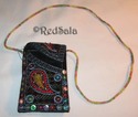 Cute Cell Phone MP3 Felt Bag Purse India Paisley B
