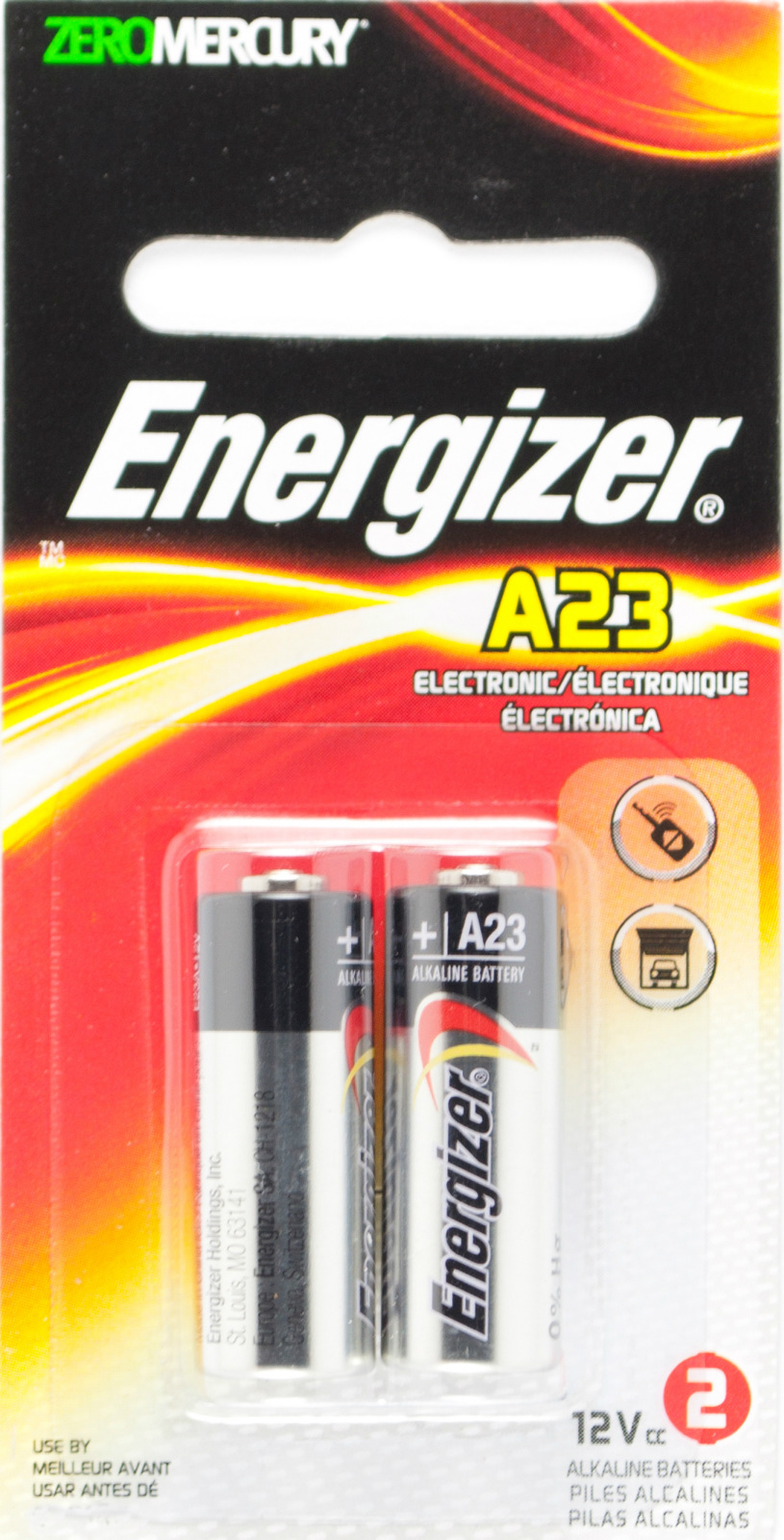 ENERGIZER 23A A23BPZ MN21 V23GA VR22 12V Alkaline Batteries (2 PCS ...