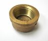 1pc Cast Brass Pipe Cap Cover Fitting 1" Female NP