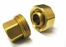 1pc 3 piece Union Coupling Brass Pipe Fitting 3/8"
