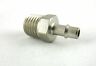 1pc Nickel Plated Brass Fitting 1/8" ID Hose- 1/16