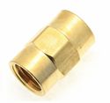 1pc Brass Pipe Female Straight Coupling Fitting 3/