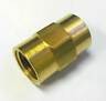 1pc Brass Pipe Female Coupling Fitting 1/2" NPT Me