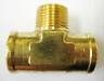 1pc Brass Pipe Branch Male T Fitting 1/2" NPT Air 