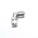 1pc Brass One Touch 6 mm OD x 1/4" NPT Male 90° E