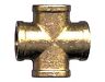 1pc Brass Pipe Female Cross Fitting 1/8" NPT Fuel 