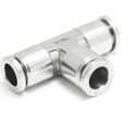 1pc 316L Stainless Steel Push in to Connect 1/2" O