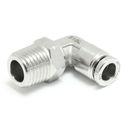 1pc 316L Steel Push to Connect 1/4" OD x 3/8" NPT 