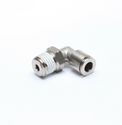 1pc Brass Push in Fitting 1/4 OD x 1/4 NPT Male 90