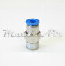 1pc Push To Connect Straight Male Check Valve 1/4"