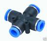 1pc Quick Touch Air Fitting Union Cross Manifold 1