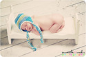 Whimsical Newborn Baby Photo Prop Posing Doll Bed 