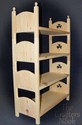 Stackable Quad American Made Doll Bunk Bed 4 Beds 