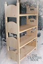 Stackable Quad American Made Doll Bunk Bed 4 Beds 