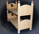 Stackable Doll Bunk Bed with Ladder 2 Beds America