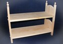 Stackable American Made Baby Girl Doll Bunk Bed 18