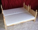 Stackable American Made Baby Girl Doll Bunk Bed an