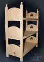 Stackable American Made Triple Doll Bunk Bed or 3 