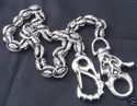 925 Sterling Silver Links Gothic Tribal Hook Walle