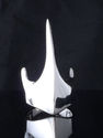 925 SILVER MAGICAL BIRD BEAK CHOPPER RING SZ US 10