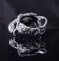 STAINLESS STEEL AMAZING ALIEN MONSTER CHOPPER RING