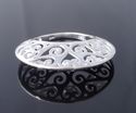 Silver Plated Filigree Tribal Ladies Ring US sz 6.