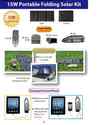 15W Solar Panel Portable/Foldable ipad/phone Batte