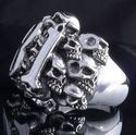 925 STERLING SILVER SKULL YARD NUMBER 81 LOWRIDER 