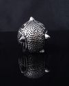 STAINLESS STEEL LADIES OWL BIRD RING US SZ 8-11