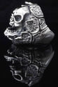 925 STERLING SILVER CUSTOM ENCRUSTED SKULL JAW KIN