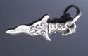 925 STERLING SILVER MEDIEVAL DAGGER LIVE TO RIDE B