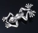 925 STERLING SILVER FROG  LIVE TO RIDE CHOPPER PEN