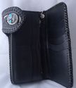 BIFOLD CARVED TRIBAL PYTHON SKIN ROCK STAR BIKER C