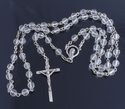 925 Sterling Silver Crucifix Gothic Cross Glass Be