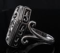 925 STERLING SILVER AMAZING TRIBAL COFFIN GOTHIC C