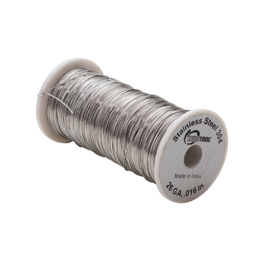 26ga Stainless Steel Dead Soft Wire For Crafting Or Binding Wire 725ft