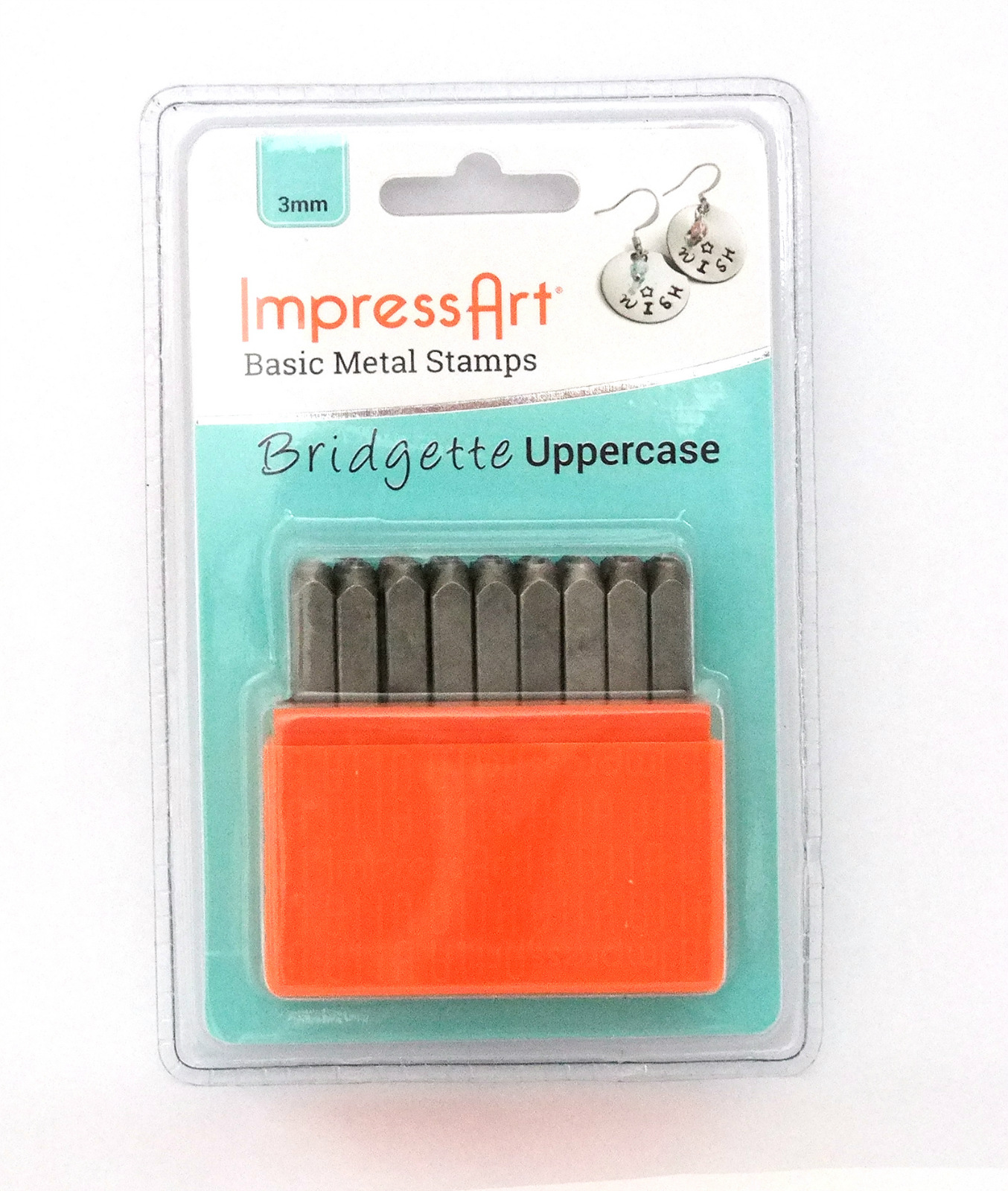 ImpressArt Basic Bridgette Numbers Metal Stamp Set by ImpressArt Metal Stamps