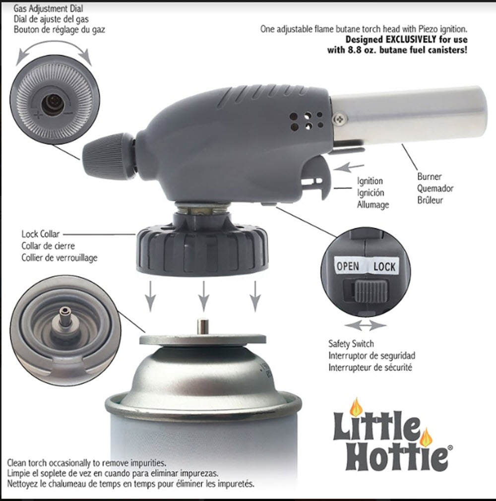 Heavy Duty Butane Torch Head For 8oz Canisters | eBay