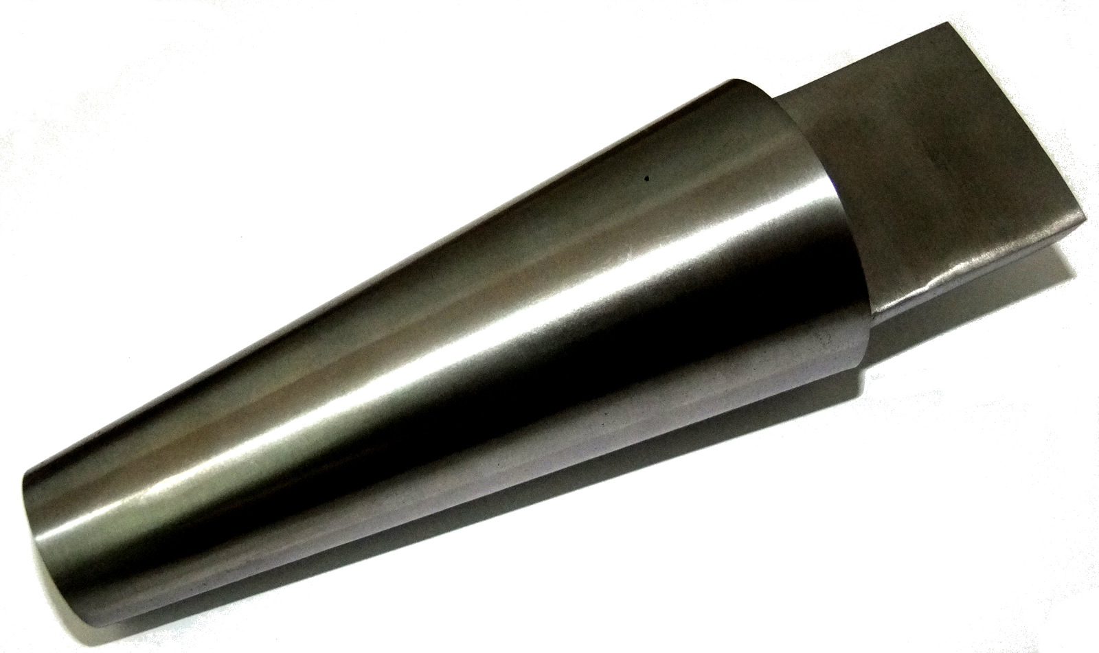 Solid Tapered Round Steel Bracelet Mandrel With Tang 2 3/4" to 1 1/4